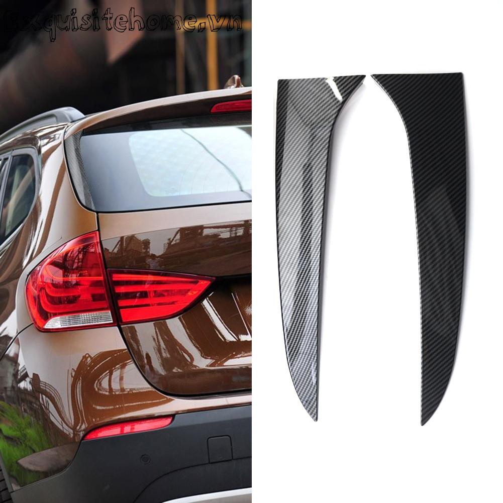 1 cặp miếng dán cánh lướt gió bộ chia cửa sổ phía sau cho bmw e84 x1 2009-2015
