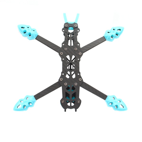 Lin lannrc mark4 khung sợi carbon 5 inch fpv 225mm chiều dài cơ sở 5mm cánh tay tự do khung dài cho rc quadcopter
