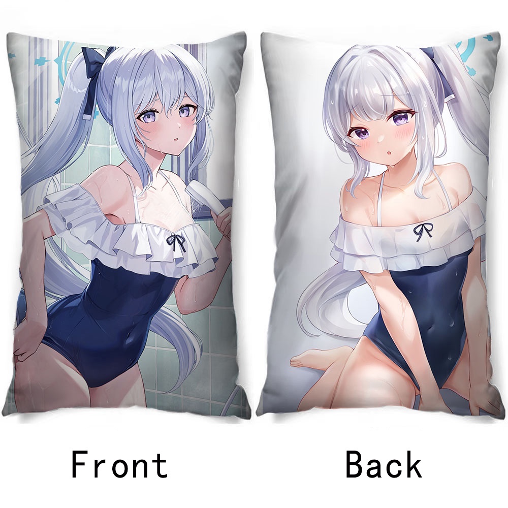 Trò chơi anime blue archive tsukiyuki miyako áo gối hình chữ nhật vỏ gối đệm