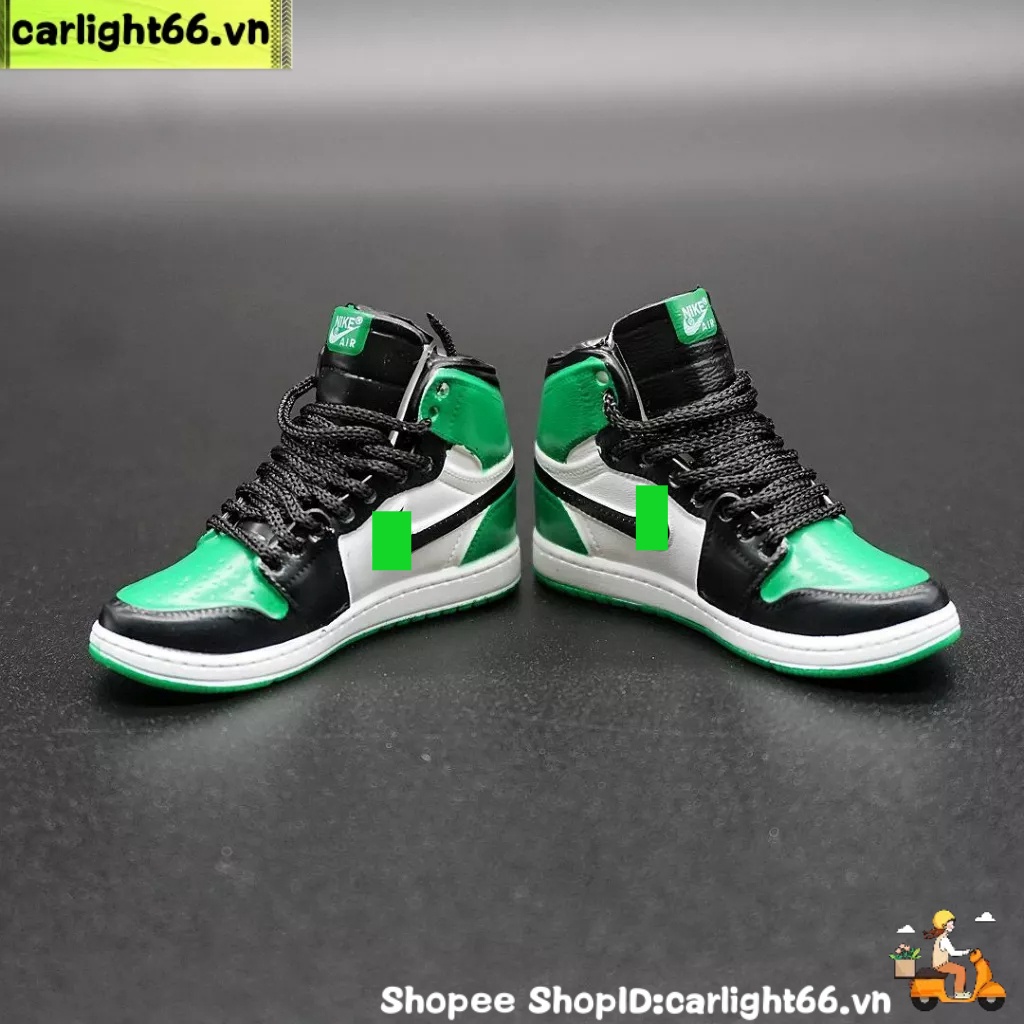 Đôi Giày Mini Tỉ Lệ 1/6 Cho Búp Bê / Mô Hình Giày Sneaker Mini