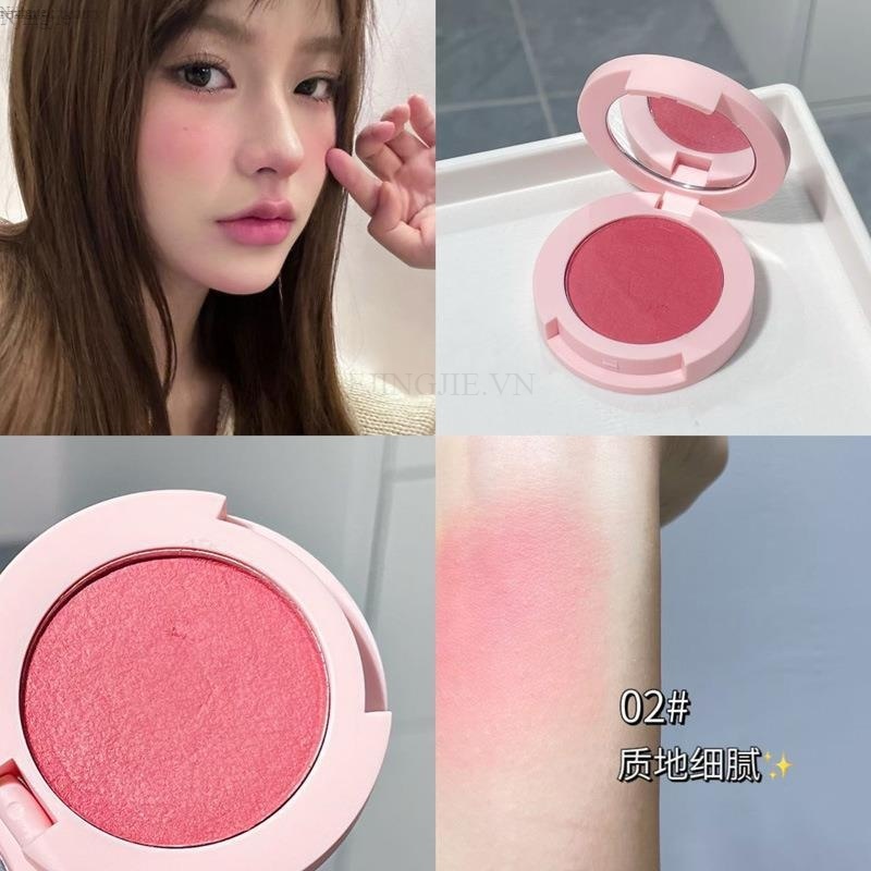 Phấn Má Hồng HERORANGE Dạng Nén Chất Mịn Lì Dễ Lên Màu Độ Bão Hòa Cao Bền Màu Lâu Trôi ~Hera~