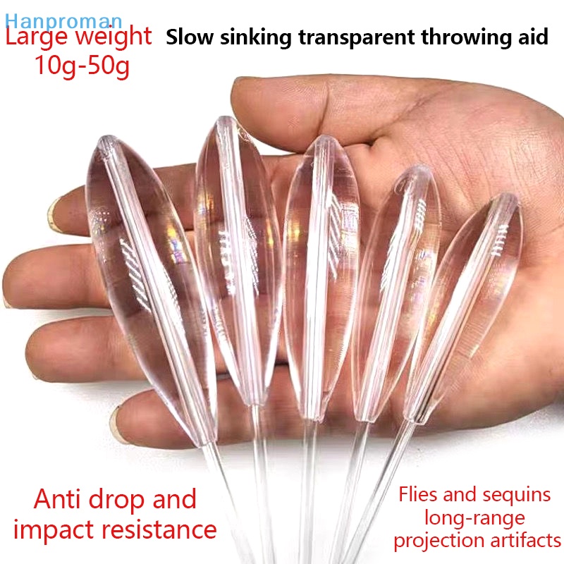 Hanproman> 1pc 15g / 20g / 25g câu cá phao lên trên hoặc chìm câu cá bobber cho cá chép cá da trơn cá hồi bass sea lure câu cá giải quyết tốt
