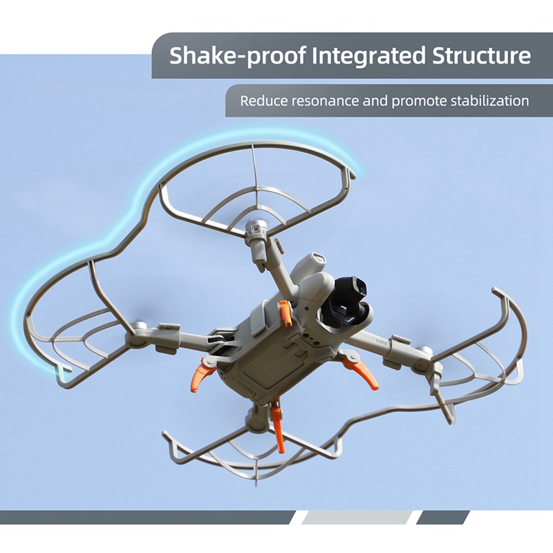 Sunnylife Phụ Kiện Vòng Bảo Vệ Cánh Quạt Chống Rung Lắc Thay Thế Nhanh Chóng Cho DJI Mini 3