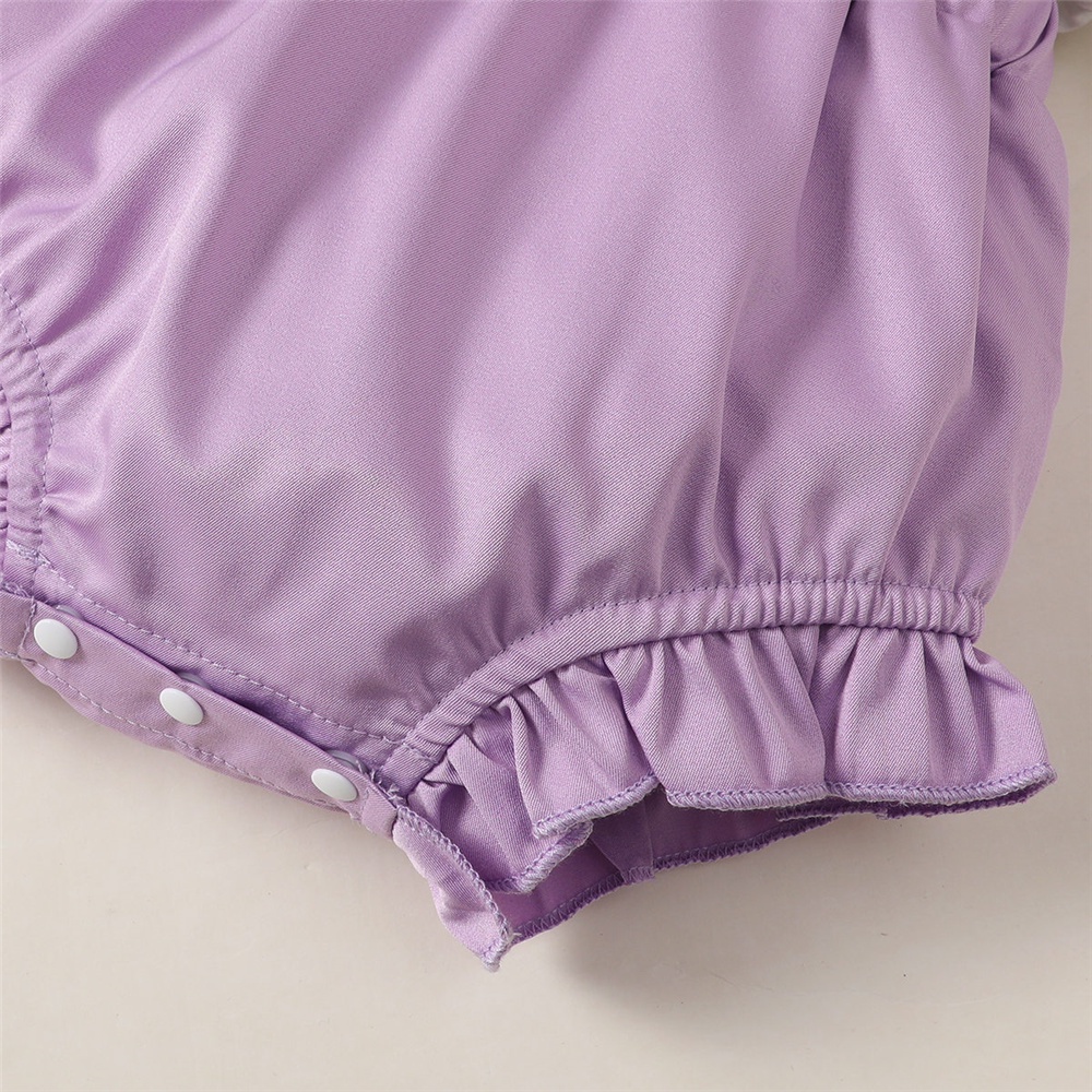 Áo liền quần MIKRDOO có băng đô nơ in họa tiết hoa xinh xắn dành cho bé gái sơ sinh