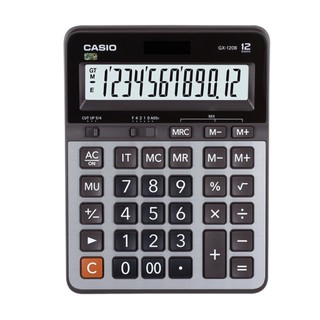 Máy tính casio gx-120b để bàn loại lớn 2 nguồn năng lượng chính hãng