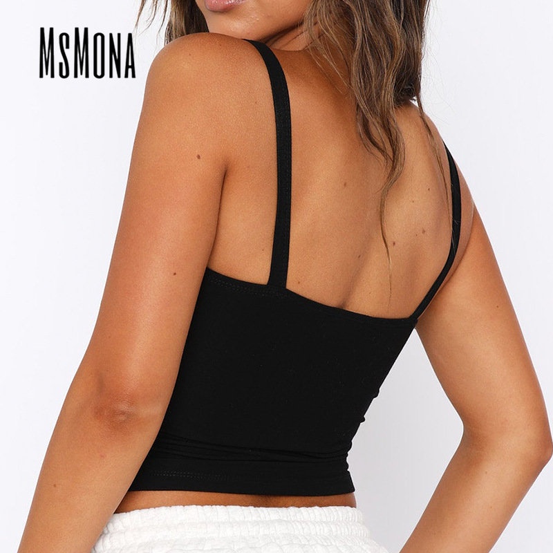 Áo Tank Top Cổ Tròn Màu Trơn Thời Trang 2023 Quyến Rũ Cho Nữ