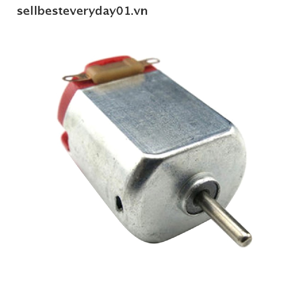 1 Mô Tơ Hobby Motor Micro DC Mini 130 3V-6V 0.35-0.4A 8000RPM