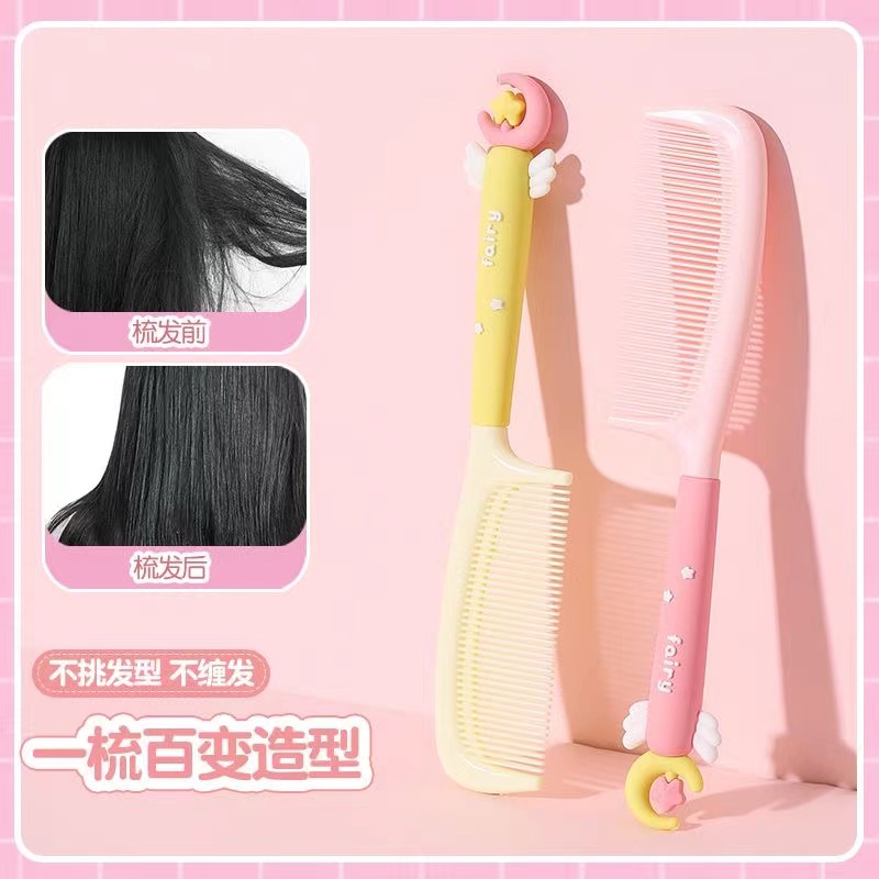 Lược Chải Tóc Dày Dặn Họa Tiết Hoạt Hình Dễ Thương Cho Bé Gái