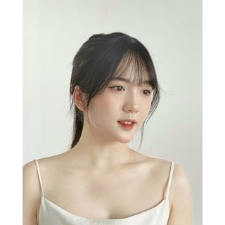 Tóc giả mái thưa 3D tóc thật 100%
