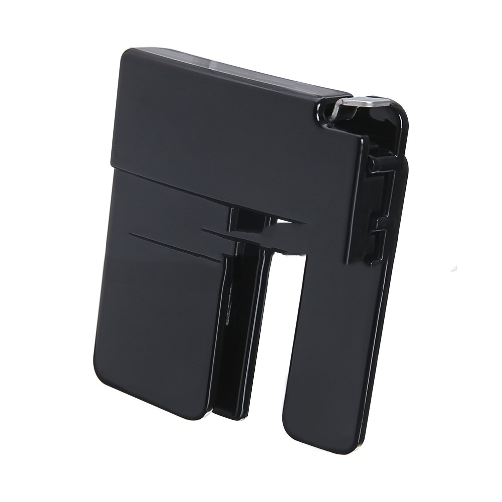 1 Khóa Kẹp Thắt Lưng Gấp Gọn Đa Năng Màu Đen / Bạc