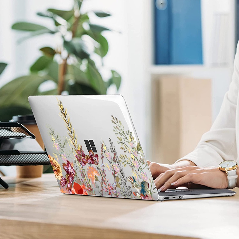 Ốp Bảo Vệ Máy Tính Bảng Bằng Kim Loại / Vải Cho Microsoft Surface Laptop 3 4 5 13.5 inch Go 2  Surface Laptop 3 / 4 / 5 13.5inch