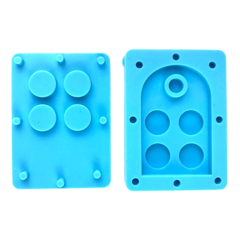 Khuôn Silicone Hình Trái Tim Làm Đồ Trang Sức DIY