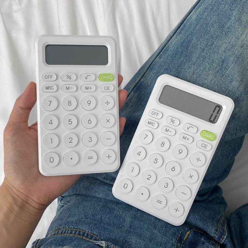 Máy Tính Mini Để Bàn 8 Chữ Số Công Cụ Kế Toán Kinh Doanh Tài Chính Nút Lớn Thích Hợp Cho Học Sinh Trường Học Đồ Dùng Doanh Nghiệp Nhỏ | Top3C01