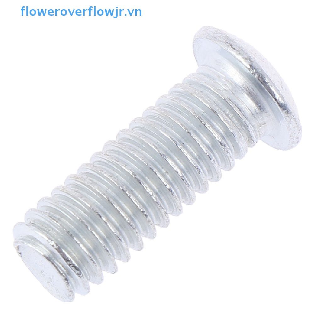 Set 4 Ốc Vít Bằng Hợp Kim Chrome Gắn Biển Số Xe Hơi Chống Trộm