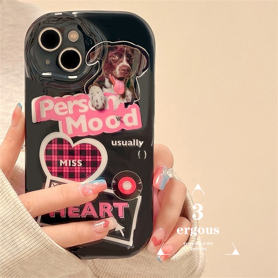 Ốp Điện Thoại TPU Mềm In Hình Chú Cún Dễ Thương Cho IPhone 14 13 12 11 Pro Max SE2020 X XR Xs Max 7 8 6 6s Plus