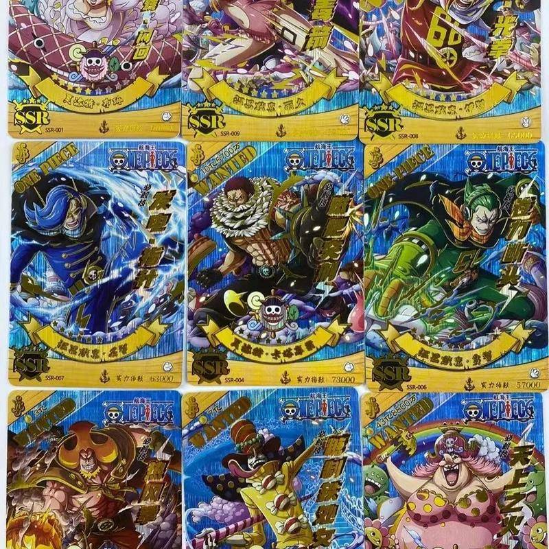 Bộ Sưu Tập Thẻ Bài Anime One Piece SSR Luffy Empress Brook Chopper Nami