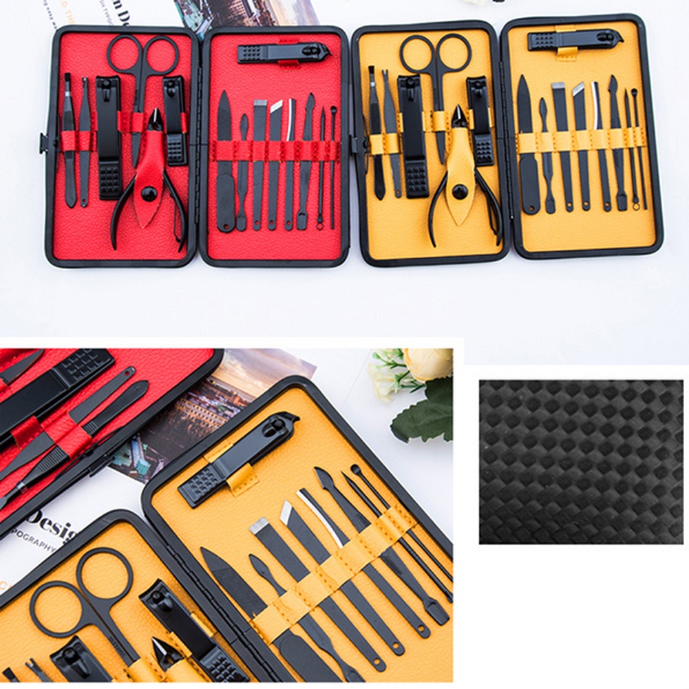 Bộ 15 Dụng Cụ Chăm Sóc Móng Tay Bằng Thép Không Gỉ