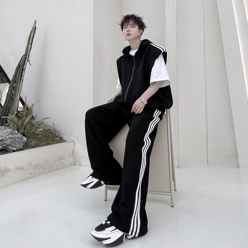 Bộ Đồ Thể Thao Hai Mảnh Áo Hoodie Phối Ruy Băng + Quần Dài Thời Trang Mùa Hè Hàng Mới 2023