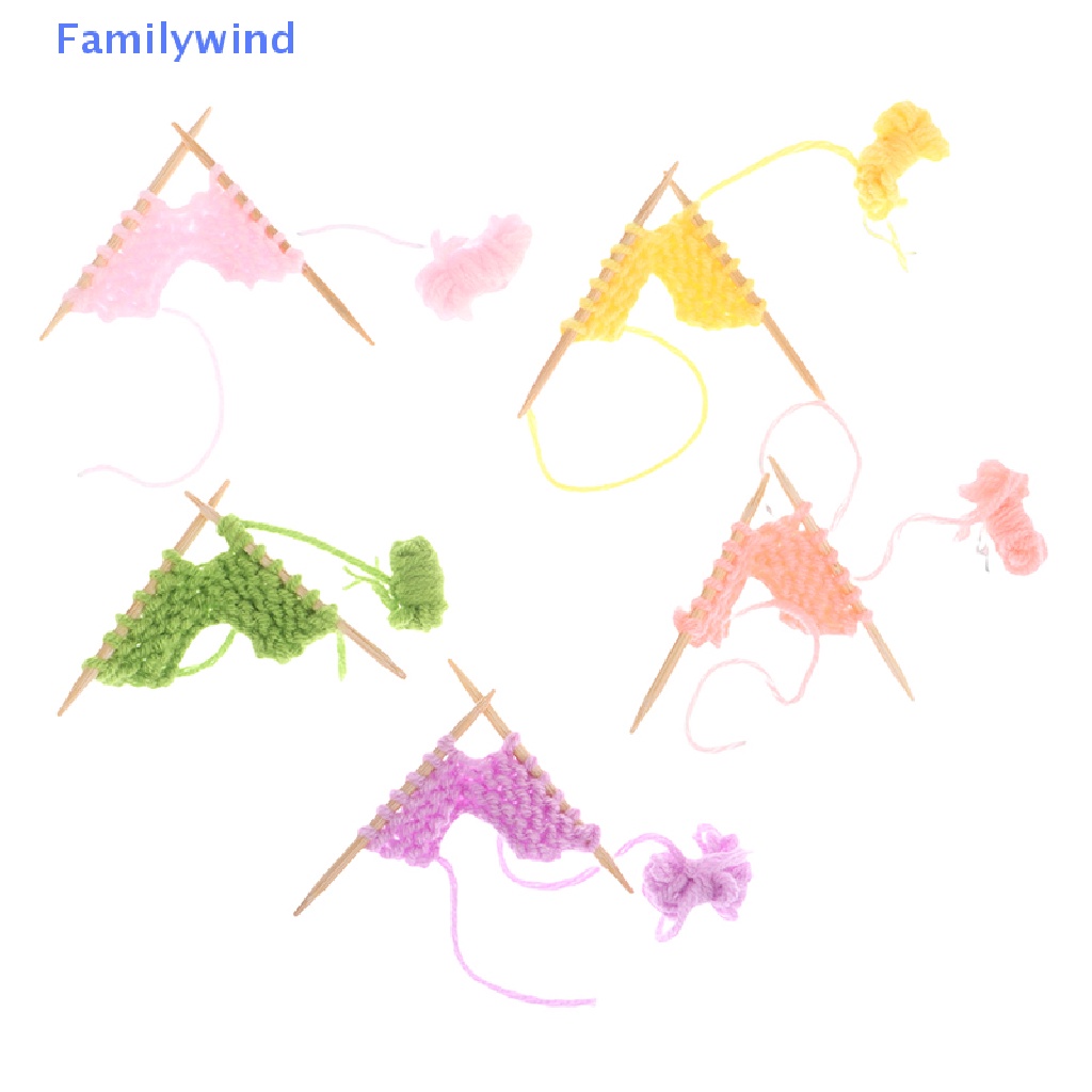 Cuộn Len Đan 1 / 12 Trang Trí Nhà Búp Bê