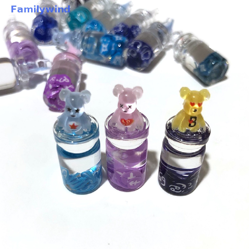 Set 10 Ly Nước Mini Tỉ Lệ 1: 12 Dùng Để Trang Trí Nhà Búp Bê