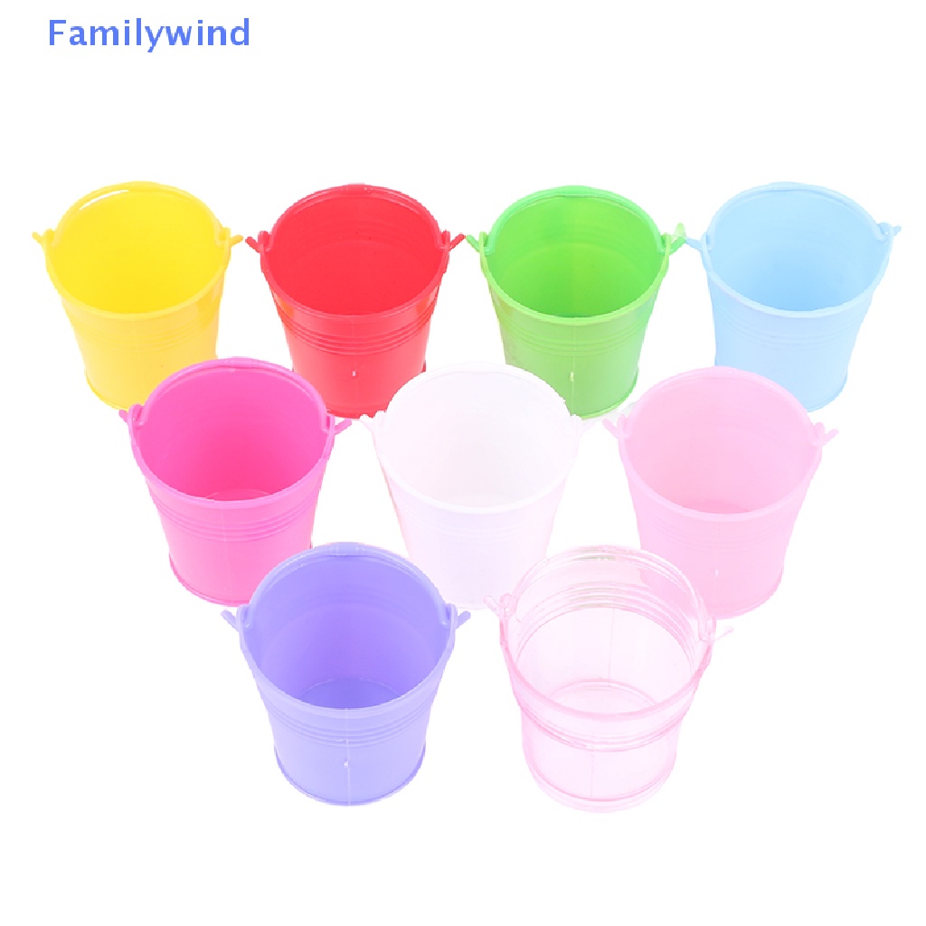 Xô Nước Mini Trang Trí Nội Thất Cho Nhà Búp Bê