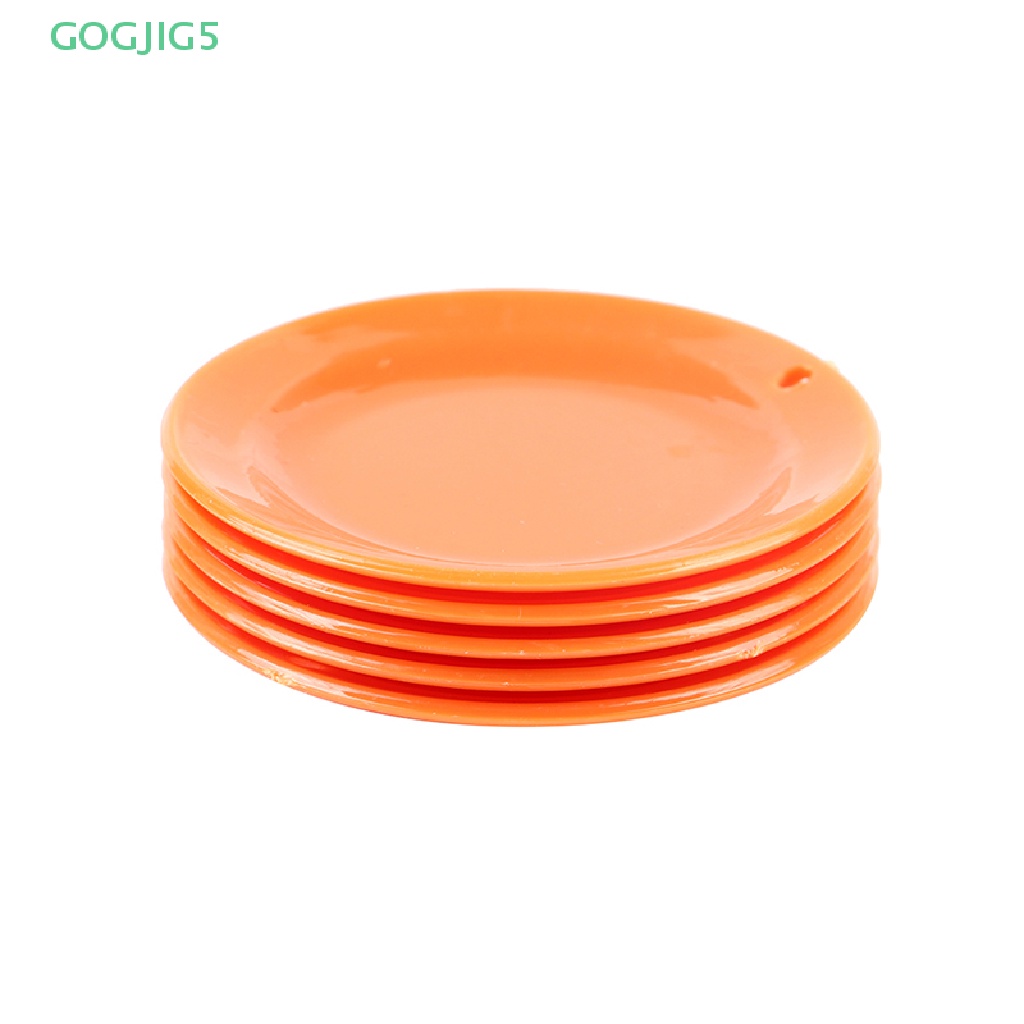 Set 5 Đĩa Ăn Tối Đồ Chơi Búp Bê Trang Trí Nhà Búp Bê