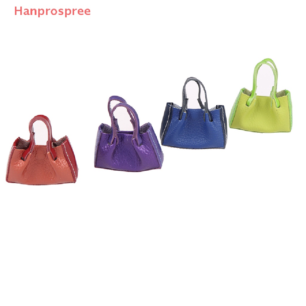 Túi Xách Da PU Trang Trí Nhà Búp Bê Tỉ Lệ 1 / 6 1 / 12