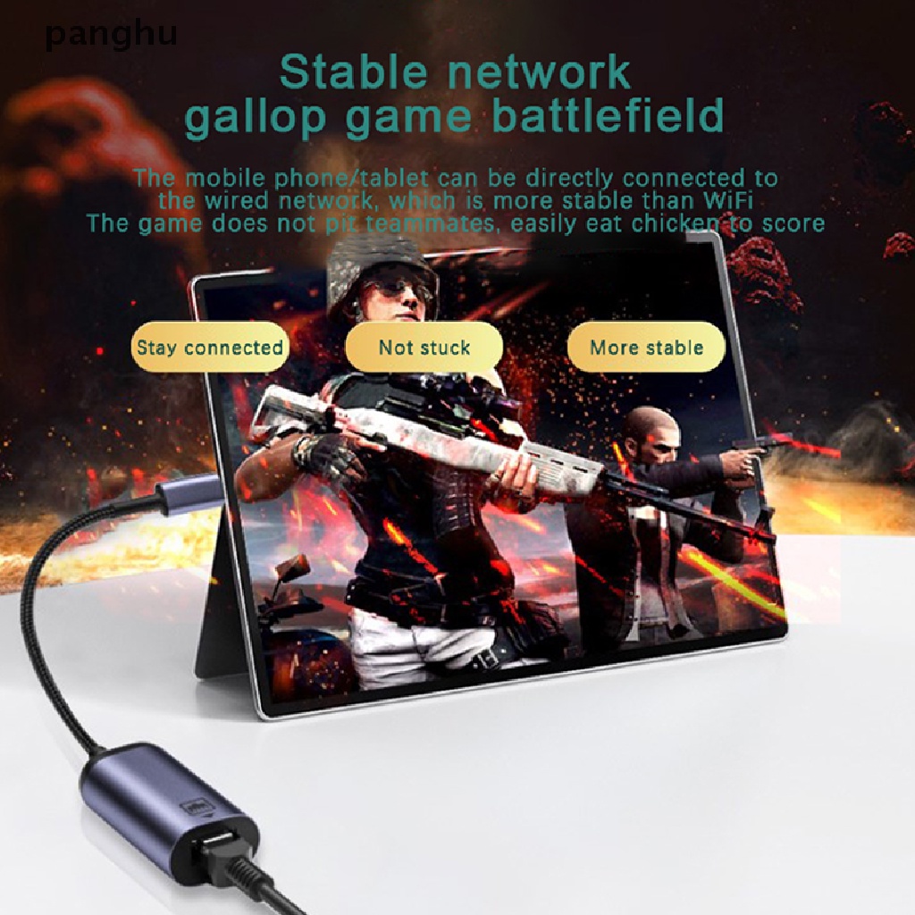 Đầu Chuyển Đổi USB Type C 3.1 RJ45 Chuyên Dụng Chất Lượng Cao