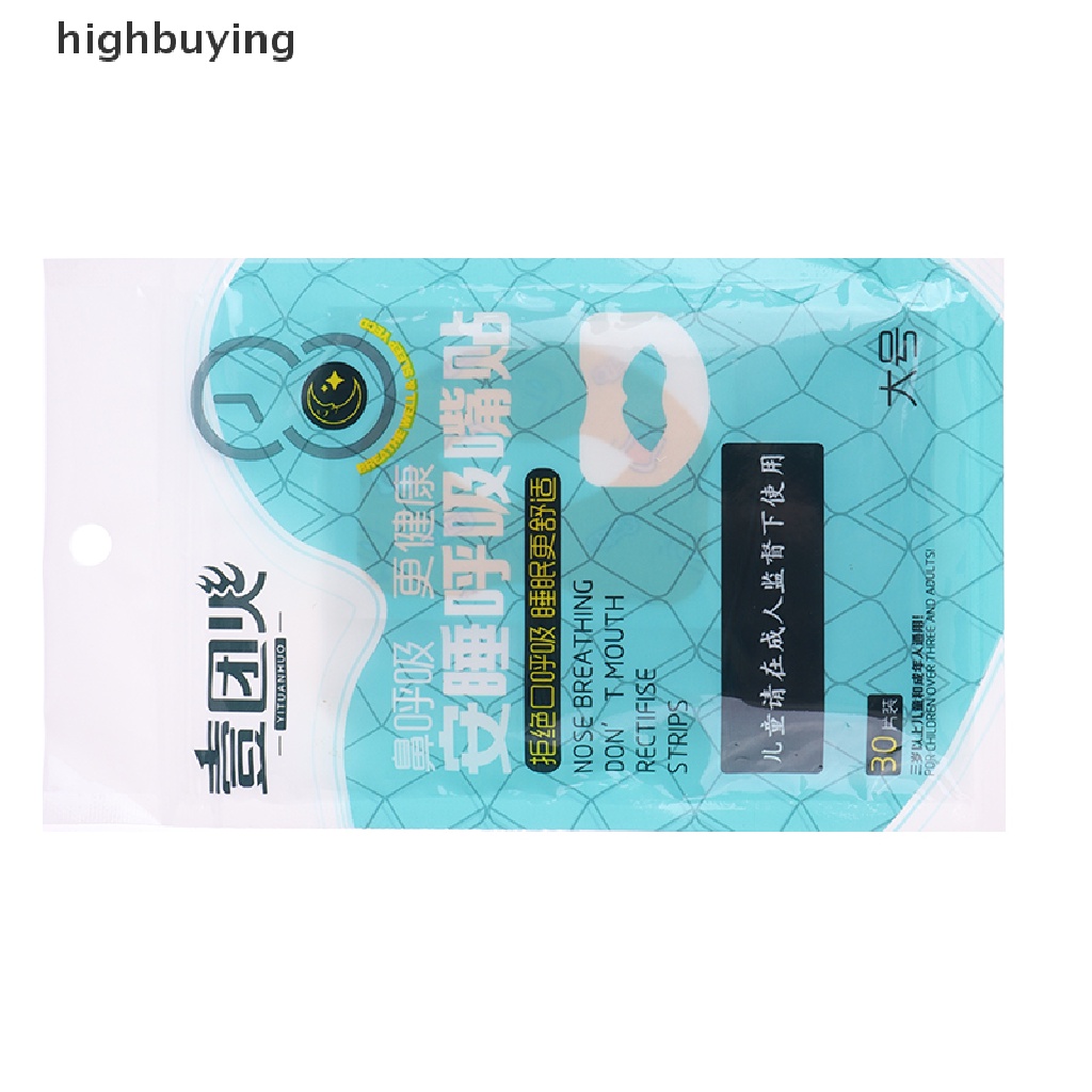 Set 30 Miếng Dán Điều Chỉnh Miệng Khi Ngủ Tiện Dụng