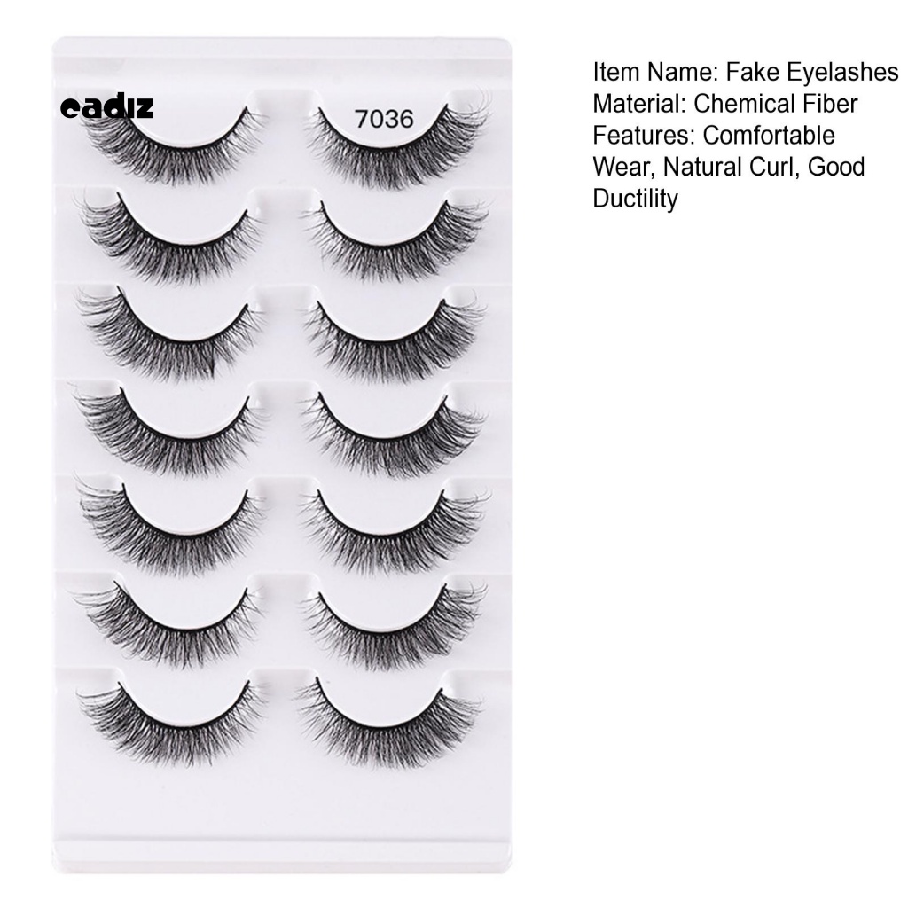 1 Hộp Lông Mi Giả 3D Dài Và Dày Hiệu Quả