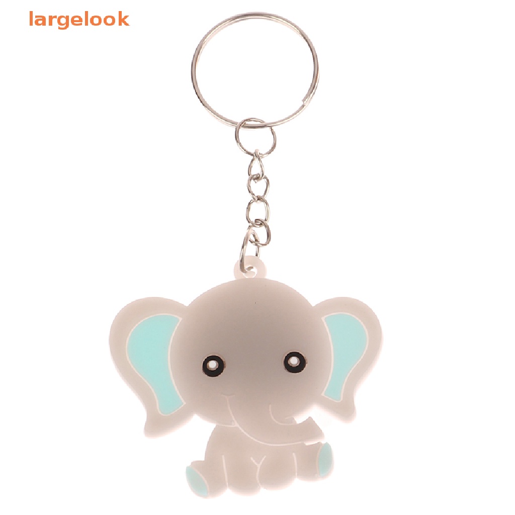 1 Vỏ Bọc Chìa Khóa Bằng Silicon PVC Mềm Hình Động Vật Hoạt Hình Dễ Thương
