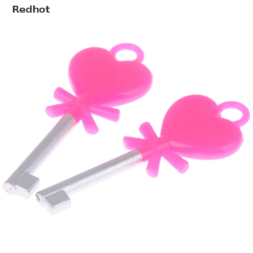 Bộ 10 Chìa Khóa Mini Trang Trí Nhà Búp Bê