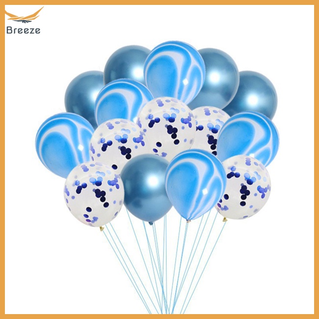 Set 15 Bong Bóng 12 Inch Trang Trí Tiệc Sinh Nhật