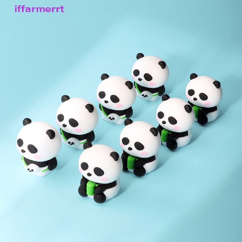 Đồ Chuốt Bút Chì Bằng Silicon Hình Gấu Trúc Dễ Thương