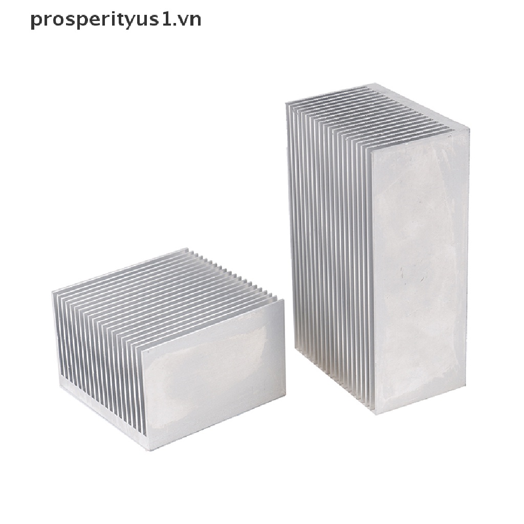 Quạt Tản Nhiệt Chip IC Đèn LED Bằng Hợp Kim Nhôm 60 * 60 / 100 * 60mm prosperityus1