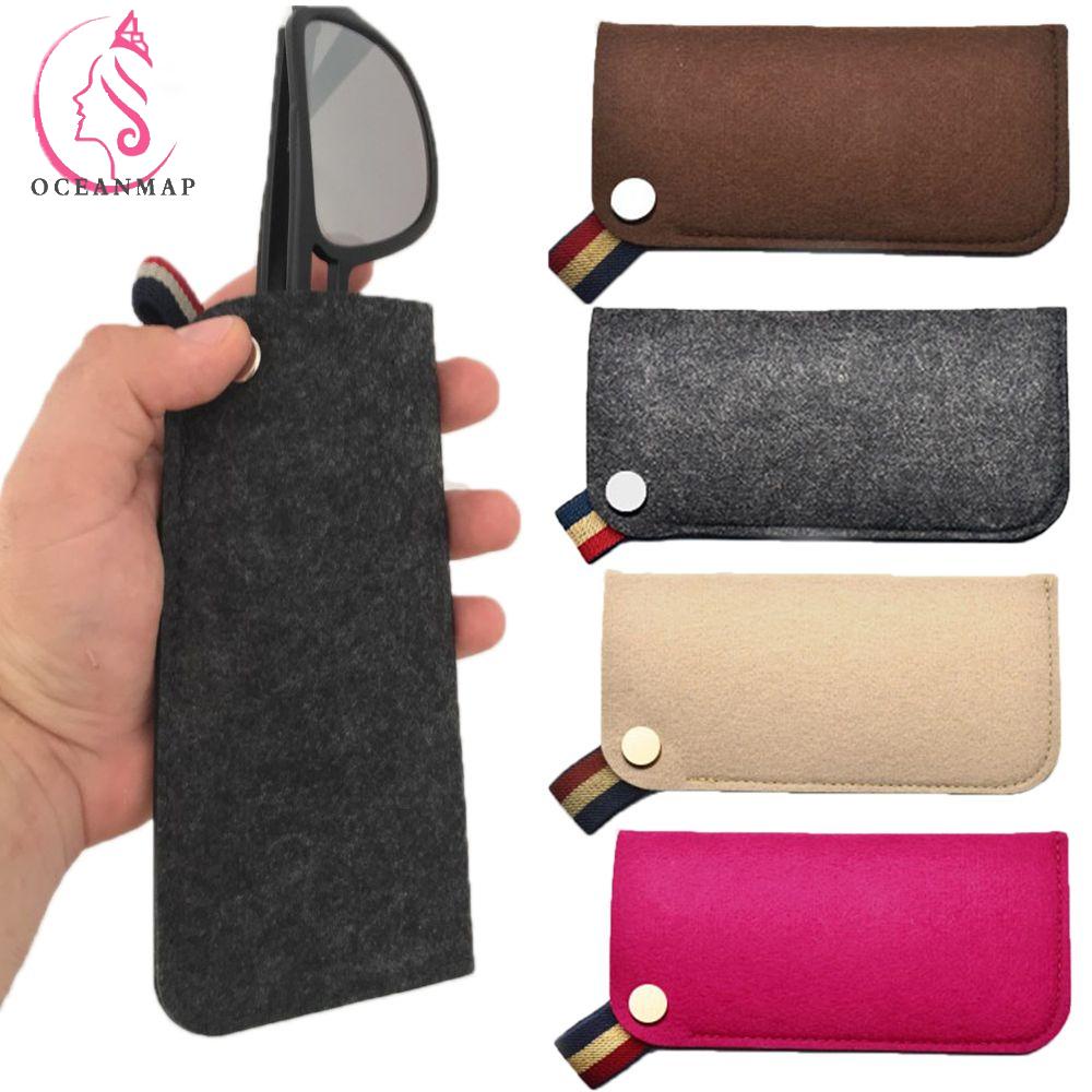 Túi vải nỉ đựng mắt kính tiện lợi