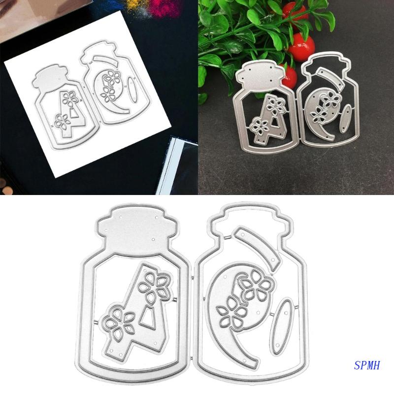 Khuôn Cắt Giấy Kim Loại Hình Chai Nước Nhỏ