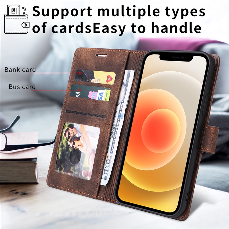 Bao Da Điện Thoại Nắp Gập Dạng Ví Sang Trọng Cho Samsung Galaxy J5 (2017) Samsung J5 Pro 2017 J 5 J530 5.2" Áo Thun Couqe Couqe