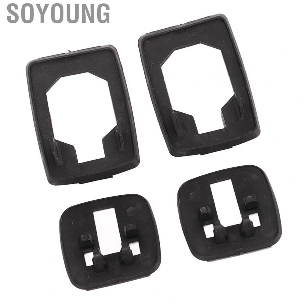 Soyoung Door Handle Gasket  Set 4PCS Front Rear Left Right for III 3 Vehicle