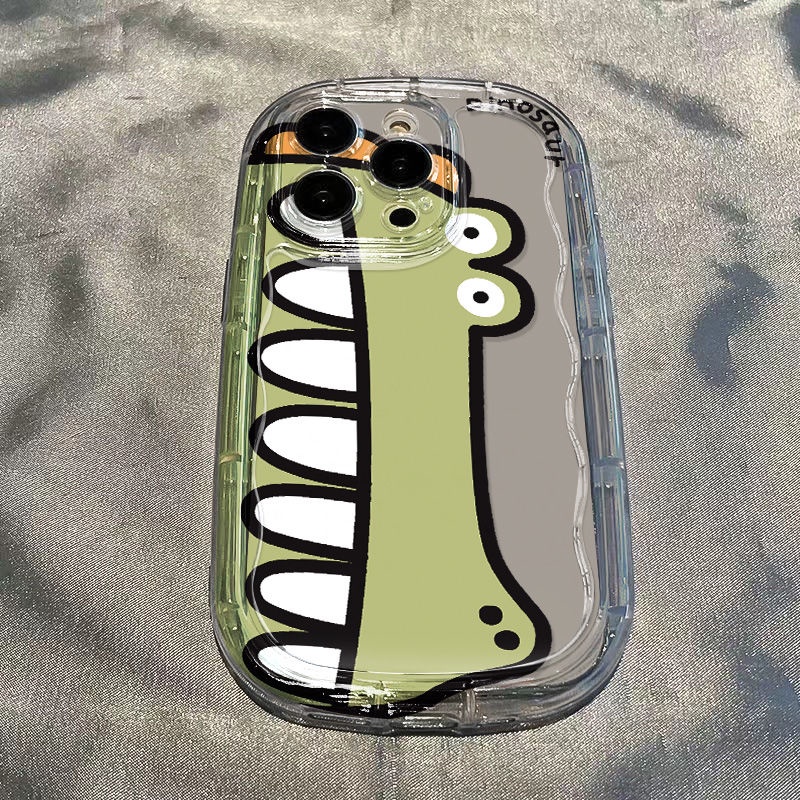 ✅Ốp Điện Thoại Dẻo Trong Suốt Họa Tiết Cá Sấu Nhỏ Dễ Thương Chống Sốc Cho Iphone14 PGI6 137 promax / 11 / 128p xs xriPhone14