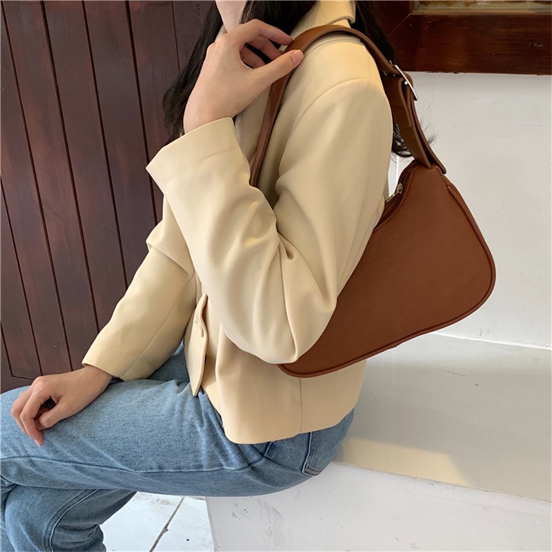 Túi Xách mini Cầm Tay Phong Cách retro Pháp niche Kendou Hợp Xu Hướng Cho Nữ