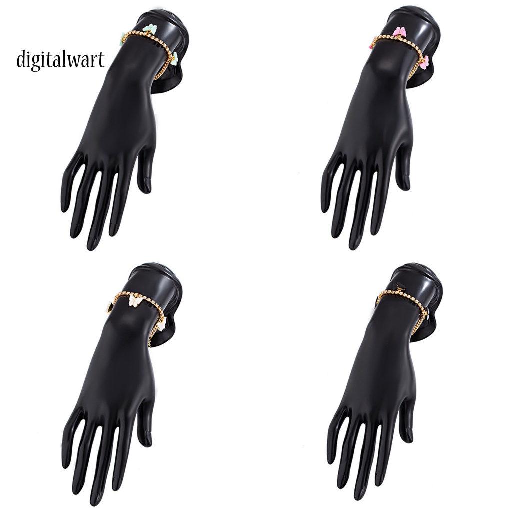 Kỹ Thuật Số| Vòng Tay Hình Bướm Đính Đá Lấp Lánh Đơn Giản Cho Nữ