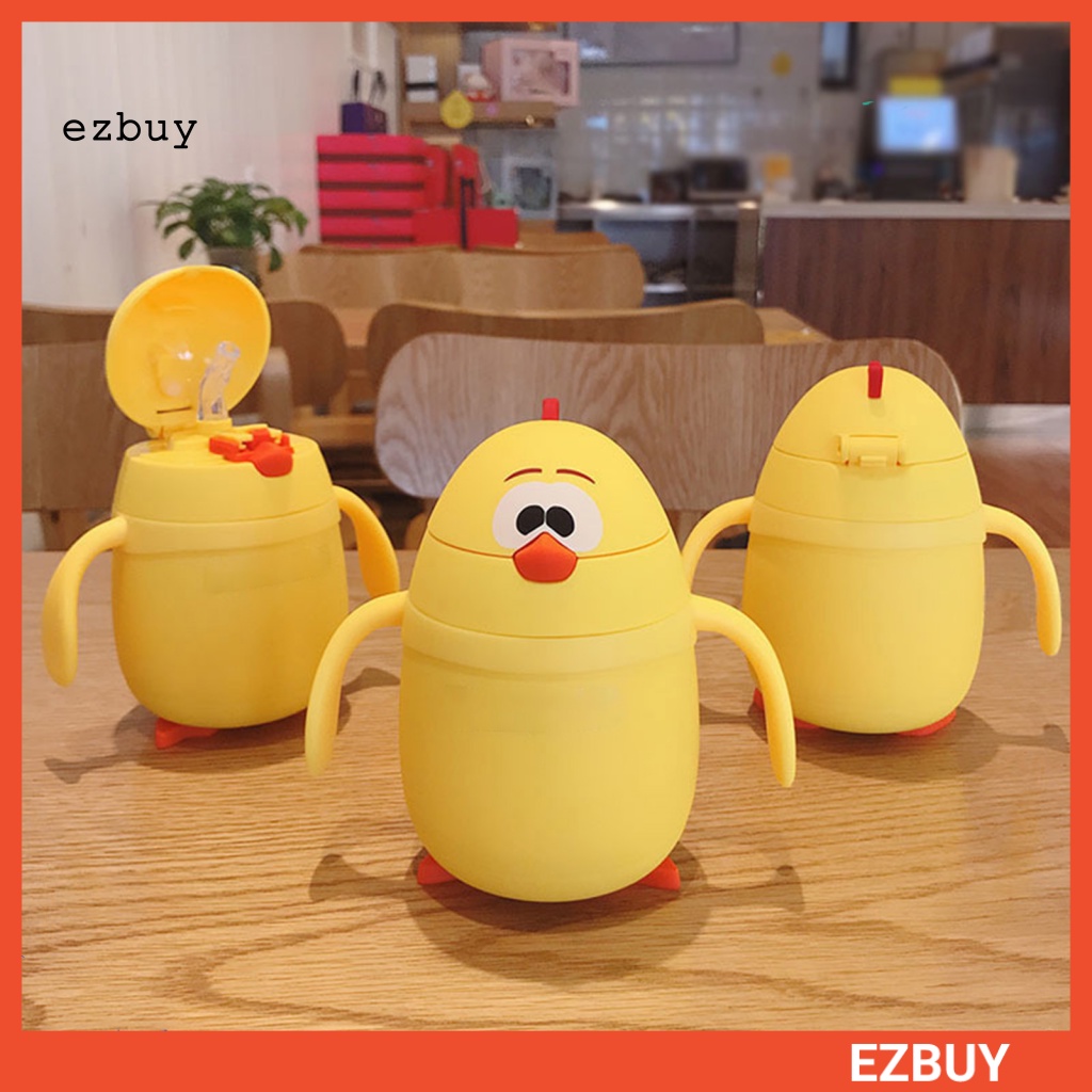 Bình Giữ Nhiệt Bằng Thép Không Gỉ 304 220ml In Họa Tiết Hoạt Hình Dễ Thương