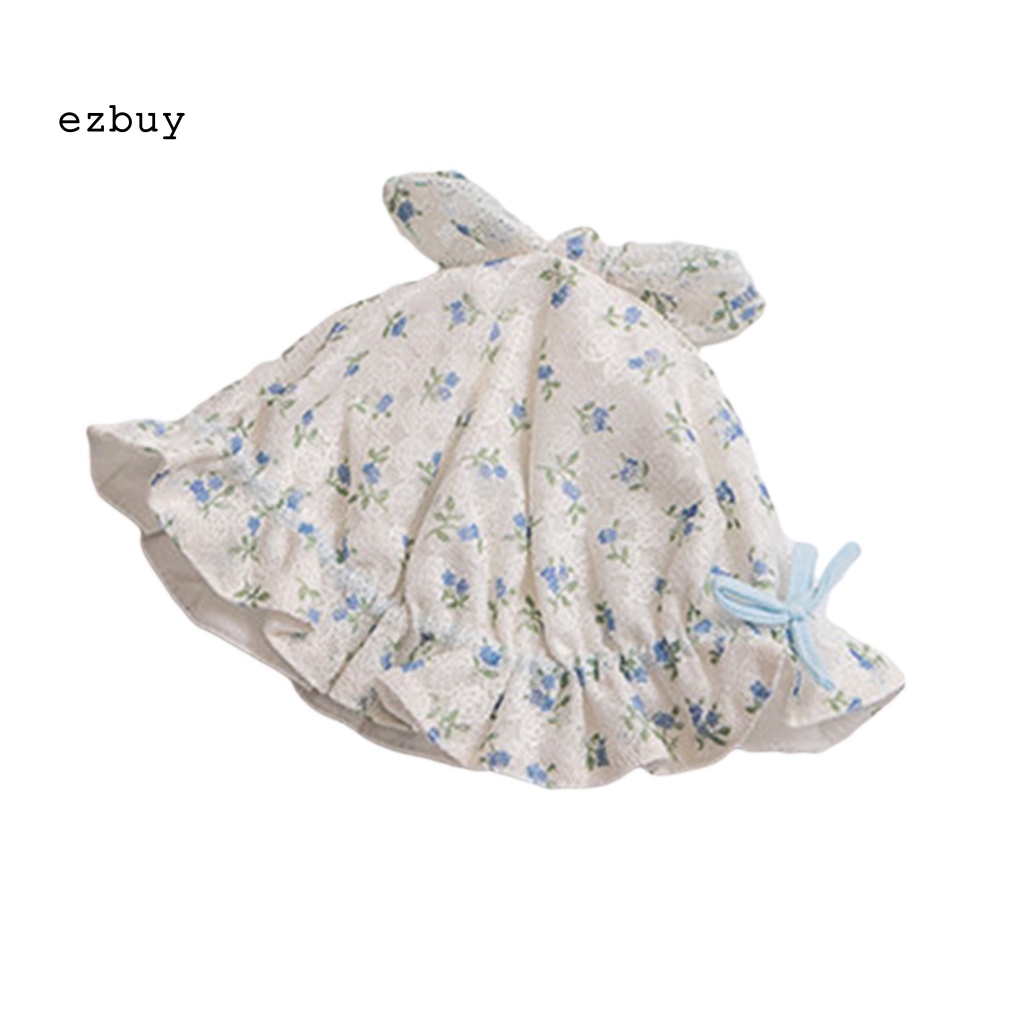 Mũ Ngư Dân Chống Nắng Thoáng Khí Khô Nhanh In Họa Tiết Hoa Có Thể Điều Chỉnh Cho Bé Gái