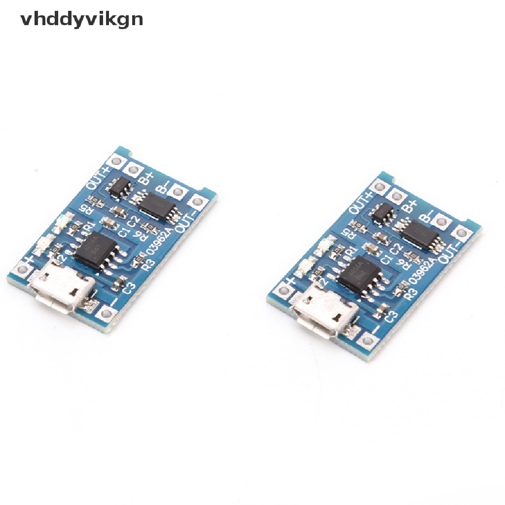 Set 2 Mô Đun Bảo Vệ Bộ Sạc Pin Lithium TP4056 5V 1A USB 18650
Set 2 Mô Đun Bảo Vệ Bộ Sạc Pin Lithium TP4056 5V 1A USB 18650
Set 2 Linh Kiện Điện Tử TP4056 5V 1A USB 18650 Lithium TP4056
