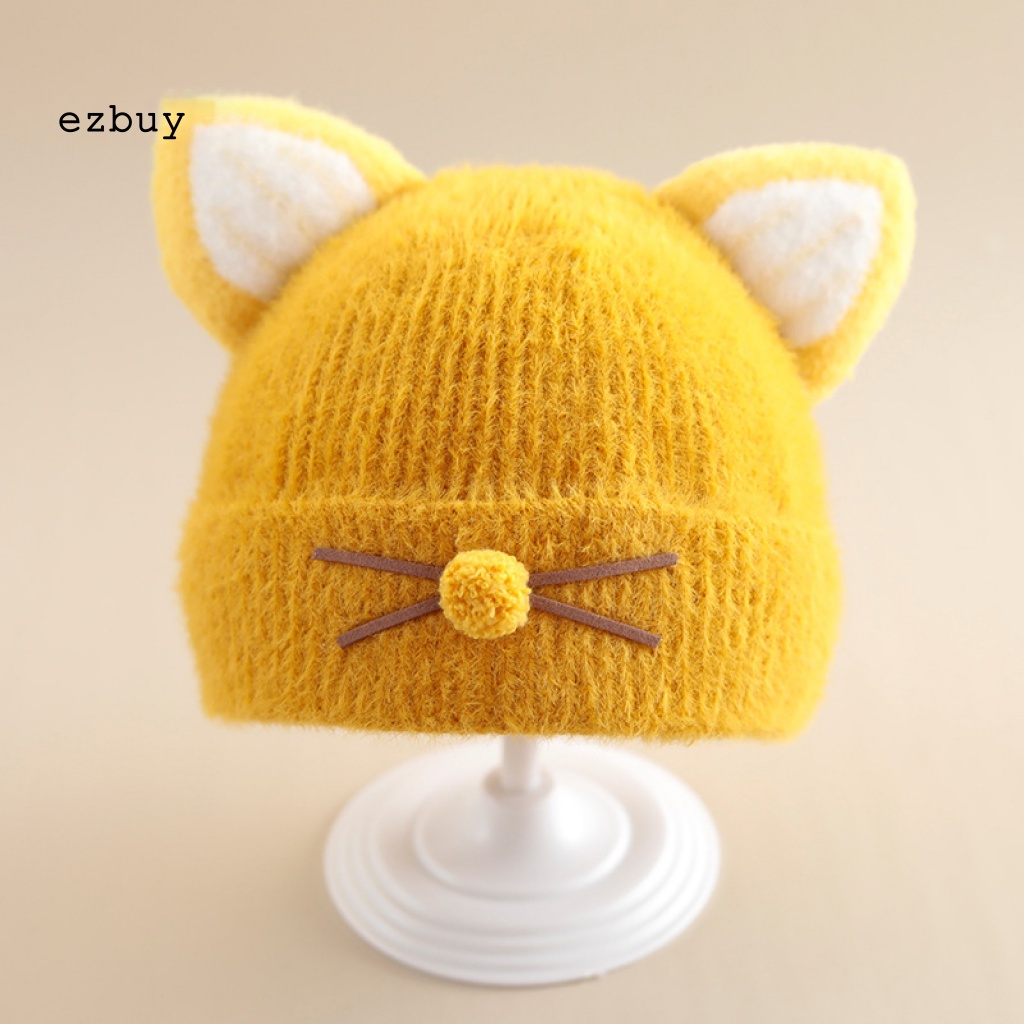 Mũ Cotton Giữ Ấm In Họa Tiết Hoạt Hình Thân Thiện Với Da Chống Mài Mòn Cho Bé Sơ Sinh