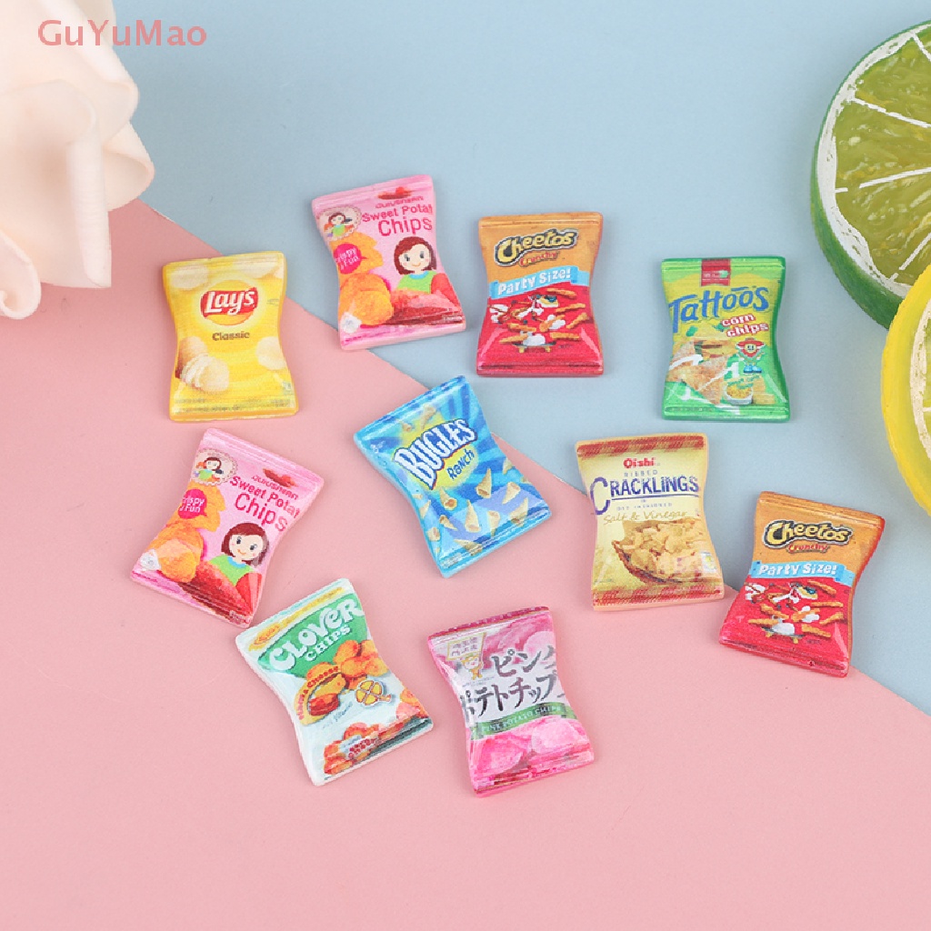 Set 10 Mô Hình Kẹo 1: 12 1: 6 Trang Trí Nhà Búp Bê