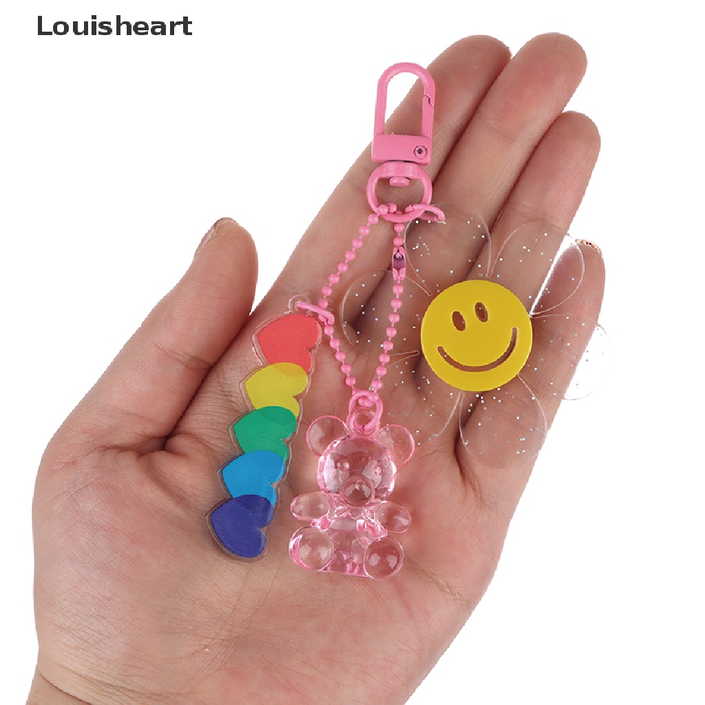 1 Móc Khóa Hình Hoa Hướng Dương Bằng Acrylic Thời Trang Dễ Thương Cho Nữ