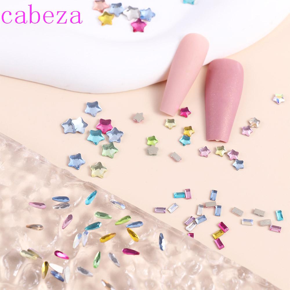 Bộ 50 Phụ Kiện Trang Trí Móng Tay Hình Giọt Nước 3D Thời Trang