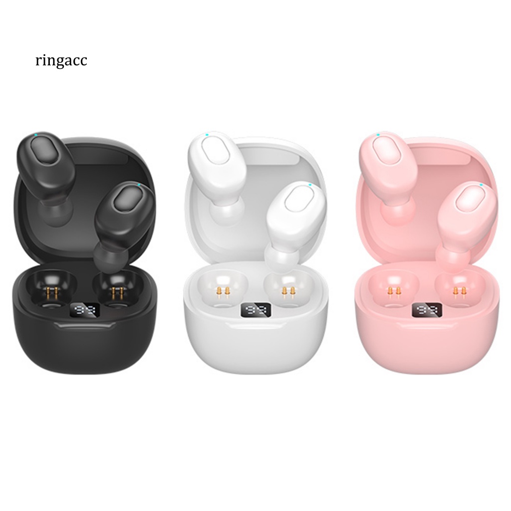 Tai nghe không dây RGA B21 Pro 5.0 Mini Âm Thanh Nổi Loại Bỏ Tiếng Ồn Có Màn Hình Kỹ Thuật Số